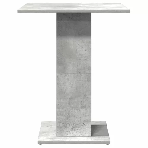 Betonszürke szerelt fa bisztróasztal 60 x 60 x 75 cm