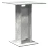 Betonszürke szerelt fa bisztróasztal 60 x 60 x 75 cm