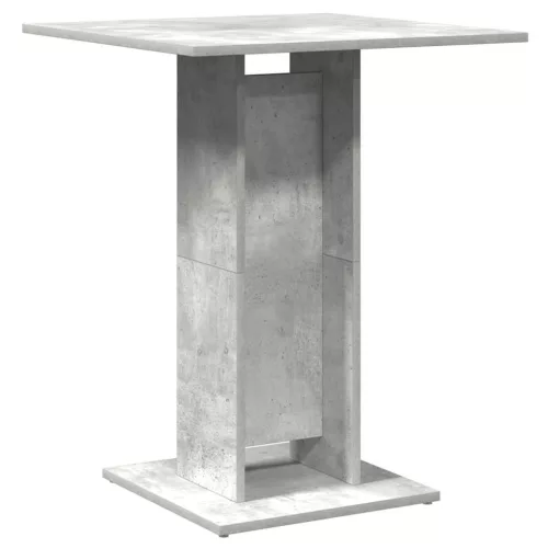Betonszürke szerelt fa bisztróasztal 60 x 60 x 75 cm
