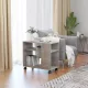 Betonszürke szerelt fa kisasztal 70 x 35 x 55 cm