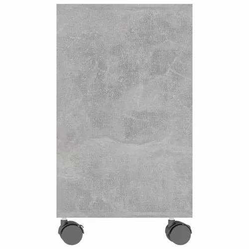 Betonszürke szerelt fa kisasztal 70 x 35 x 55 cm