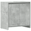 Betonszürke szerelt fa fürdőszobaszekrény 60 x 33 x 61 cm