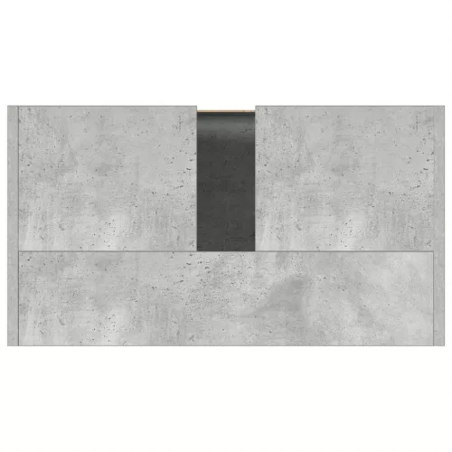 Betonszürke szerelt fa fürdőszobaszekrény 60 x 33 x 61 cm