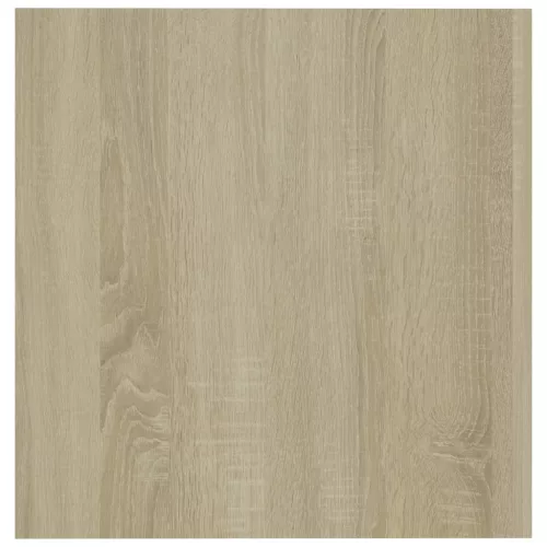 Sonoma tölgy szerelt fa falra szerelhető szekrény 80x39x40 cm