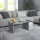 Betonszürke szerelt fa dohányzóasztal 90 x 45 x 35 cm