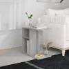 Betonszürke forgácslap kisasztal 50 x 30 x 50 cm