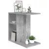 Betonszürke forgácslap kisasztal 50 x 30 x 50 cm