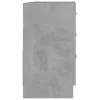Betonszürke szerelt fa mosdószekrény 63 x 30 x 54 cm