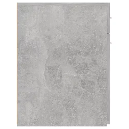 Betonszürke szerelt fa patikaszekrény 20 x 45,5 x 60 cm
