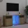 Sonoma tölgy színű TV-szekrény LED lámpákkal 120x30x50 cm
