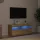 Sonoma tölgy színű TV-szekrény LED-világítással 90 x 35 x 40 cm