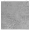 Betonszürke falra szerelhető TV-szekrény 30,5 x 30 x 30 cm