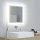 Sonoma tölgy akril LED-es fürdőszobai tükör 40x8,5x37 cm