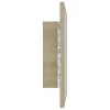 Sonoma tölgy akril LED-es fürdőszobai tükör 40x8,5x37 cm
