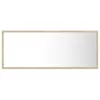 Sonoma tölgy akril LED-es fürdőszobai tükör 100x8,5x37 cm