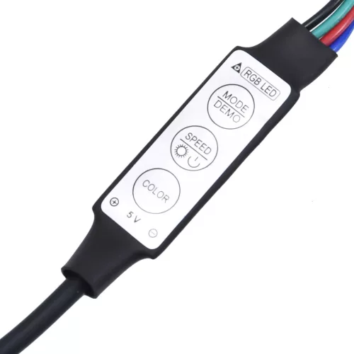 Sonoma tölgy akril LED-es fürdőszobai tükör 100x8,5x37 cm