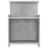 2 db betonszürke szerelt fa éjjeliszekrény 40 x 35 x 60 cm