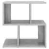 Betonszürke szerelt fa éjjeliszekrény 50 x 30 x 51,5 cm