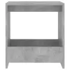 Betonszürke forgácslap kisasztal 50 x 26 x 50 cm