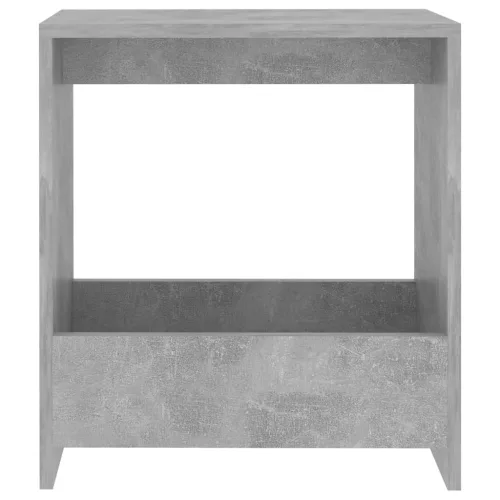 Betonszürke forgácslap kisasztal 50 x 26 x 50 cm