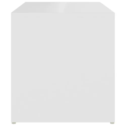 Fehér forgácslap kisasztal 59 x 36 x 38 cm