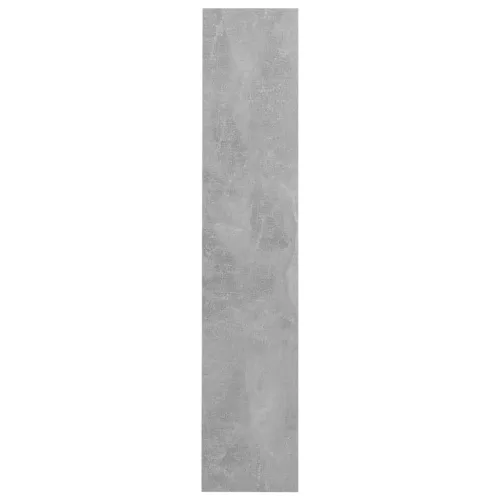 2 db betonszürke fali cipősszekrény 60 x 18 x 90 cm