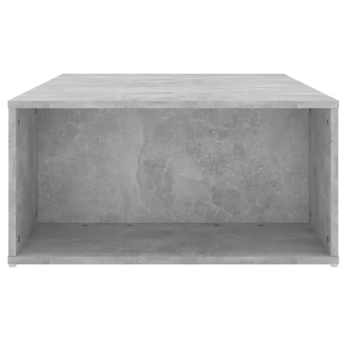 Betonszürke szerelt fa dohányzóasztal 90 x 67 x 33 cm