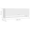 Fehér szerelt fa ruhásszekrény 100 x 32,5 x 35 cm