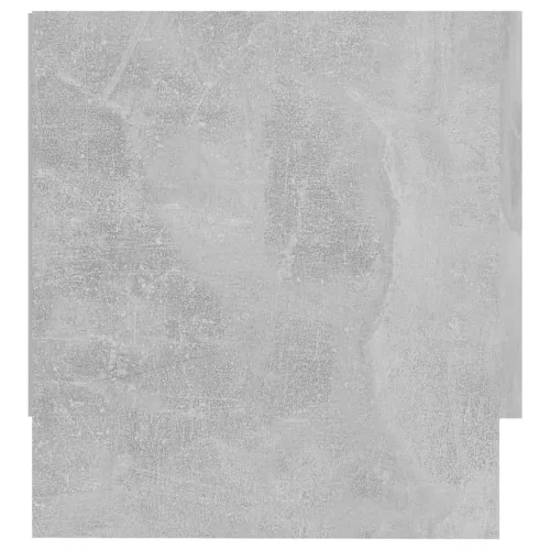 Betonszürke szerelt fa ruhásszekrény 100 x 32,5 x 35 cm