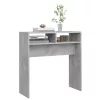 Betonszürke szerelt fa tálalóasztal 78 x 30 x 80 cm