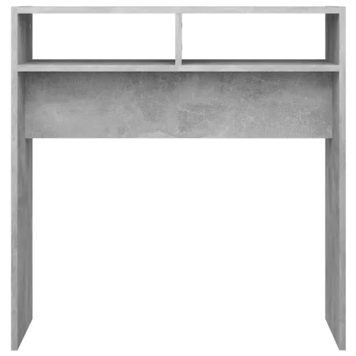 Betonszürke szerelt fa tálalóasztal 78 x 30 x 80 cm