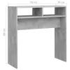 Betonszürke szerelt fa tálalóasztal 78 x 30 x 80 cm