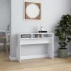 Fehér szerelt fa tálalóasztal 105 x 30 x 80 cm