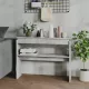 Betonszürke szerelt fa tálalóasztal 102 x 30 x 80 cm