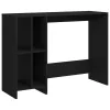Fekete szerelt fa laptopasztal 102,5 x 35 x 75 cm