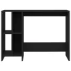 Fekete szerelt fa laptopasztal 102,5 x 35 x 75 cm