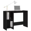 Fekete szerelt fa laptopasztal 102,5 x 35 x 75 cm