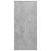Betonszürke szerelt fa laptopasztal 102,5 x 35 x 75 cm