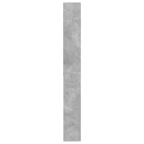 Betonszürke mosógépszekrény 64 x 24 x 190 cm