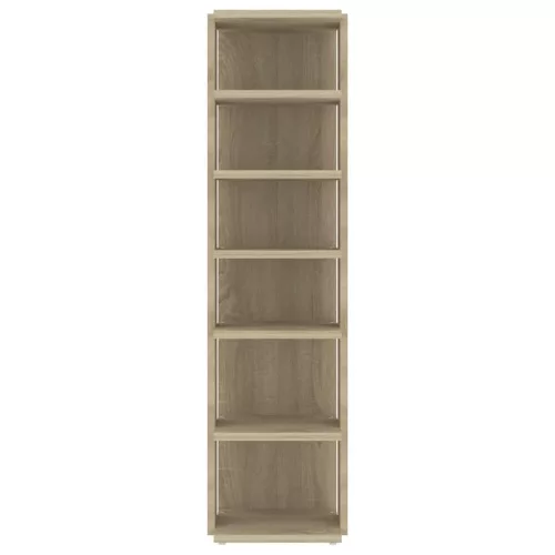2 db sonoma tölgy színű cipősszekrény 27,5 x 27 x 102 cm