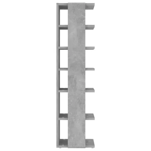 2 db betonszürke cipősszekrény 27,5 x 27 x 102 cm