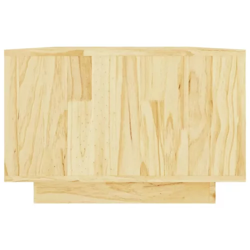 Tömör fenyőfa dohányzóasztal 110 x 50 x 33,5 cm