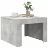 Betonszürke szerelt fa dohányzóasztal 50 x 50 x 35 cm