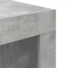 Betonszürke szerelt fa dohányzóasztal 50 x 50 x 35 cm