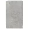 Betonszürke szerelt fa éjjeliszekrény 40 x 40 x 63 cm