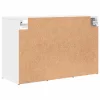 Cipősszekrény polcokkal Fehér 77.5 x 30 x 51 cm Faanyag