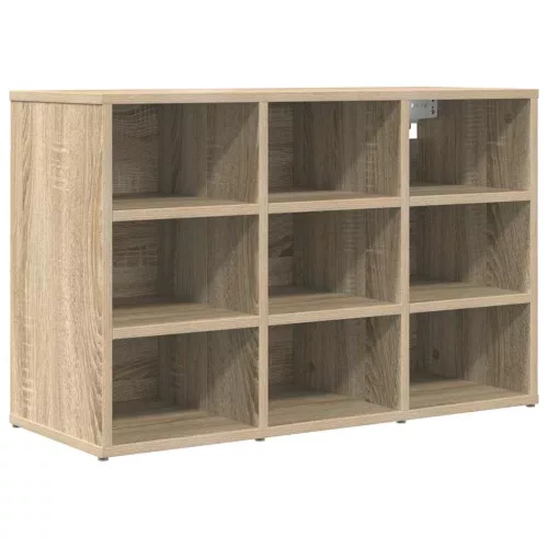 Cipősszekrény polcokkal sonoma tölgy 77.5 x 30 x 51 cm Faanyag