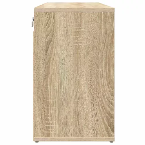 Cipősszekrény polcokkal sonoma tölgy 77.5 x 30 x 51 cm Faanyag