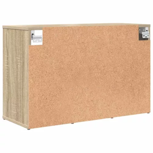 Cipősszekrény polcokkal sonoma tölgy 77.5 x 30 x 51 cm Faanyag