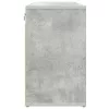Cipősszekrény polcokkal Beton szürke 77.5 x 30 x 51 cm Faanyag